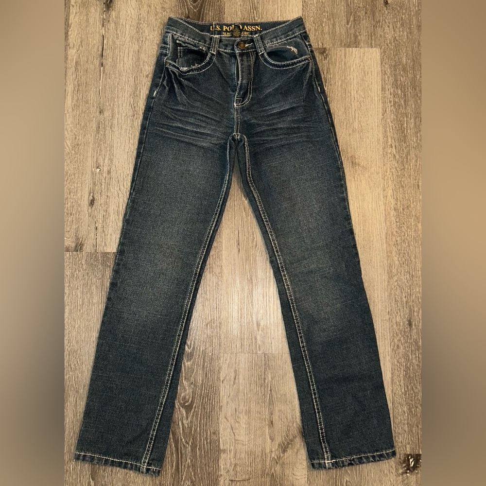 U.S. Polo Assn.Kids Dark Blue Straight Jeans